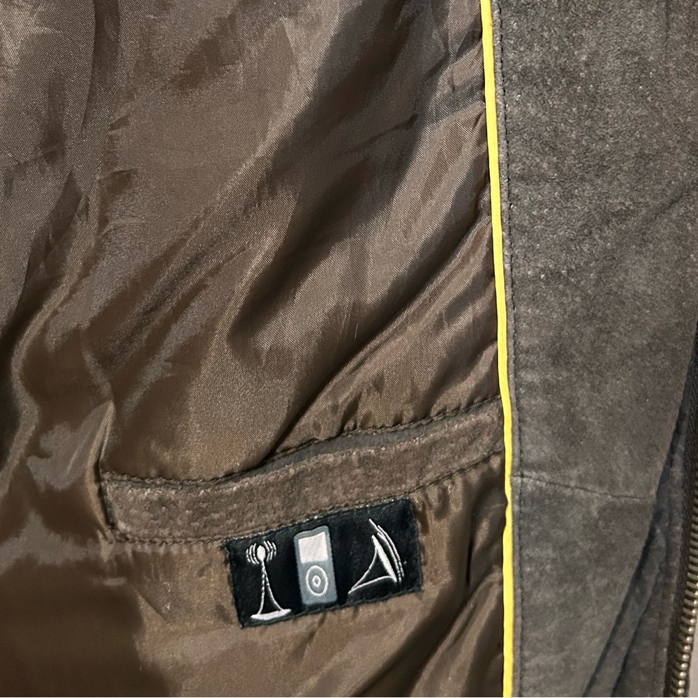 Y2K Boston Harbour Genuine Leather Jacket Size XL - Picture 8 of 15